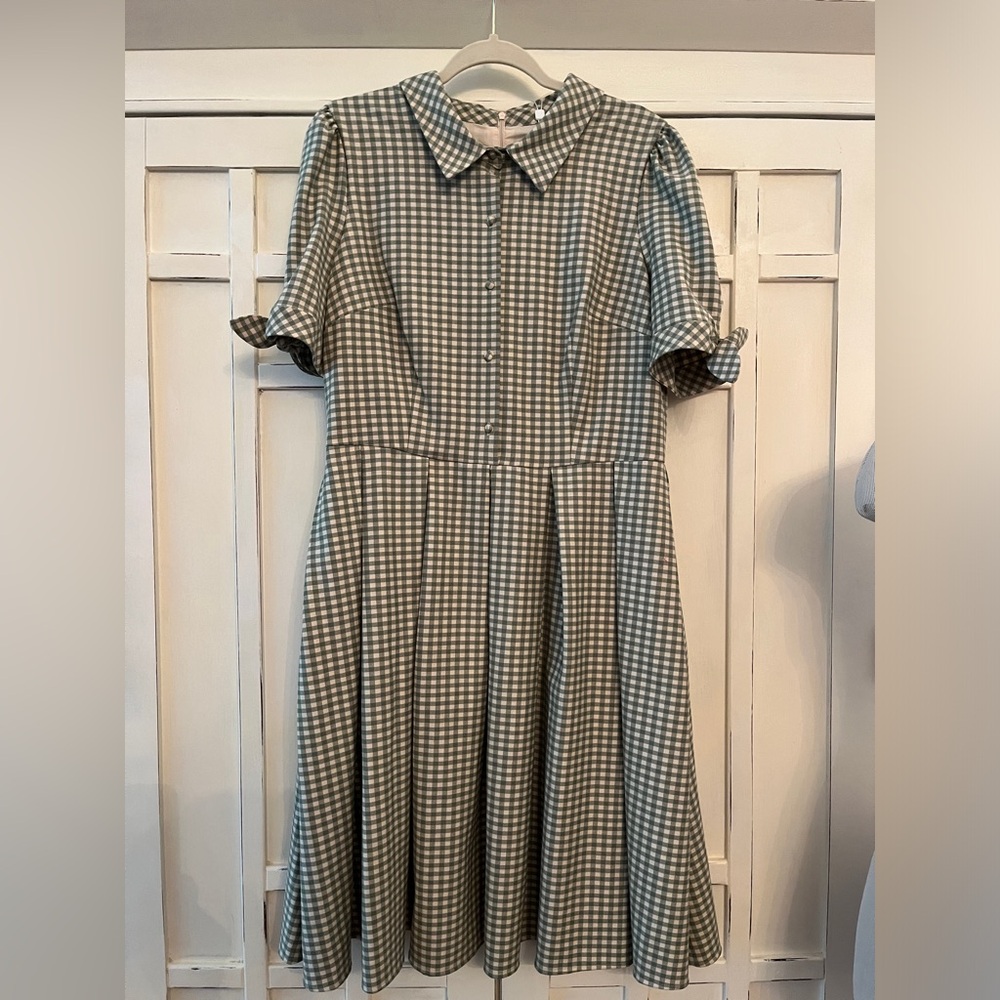 Classic Gingham Checkered Dress